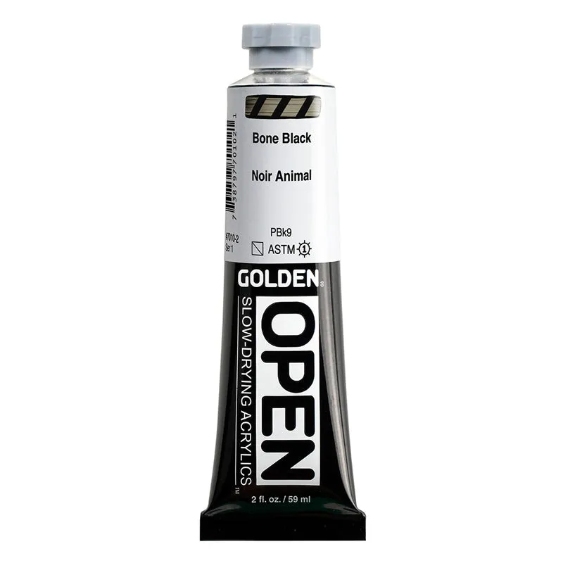 GOLDEN Open Acryl - Elfenbeinschwarz 7010 (59ml)