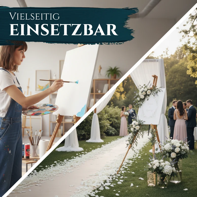 Artina Feldstaffelei Porto aus Buchenholz mit 90° Neigungswinkel