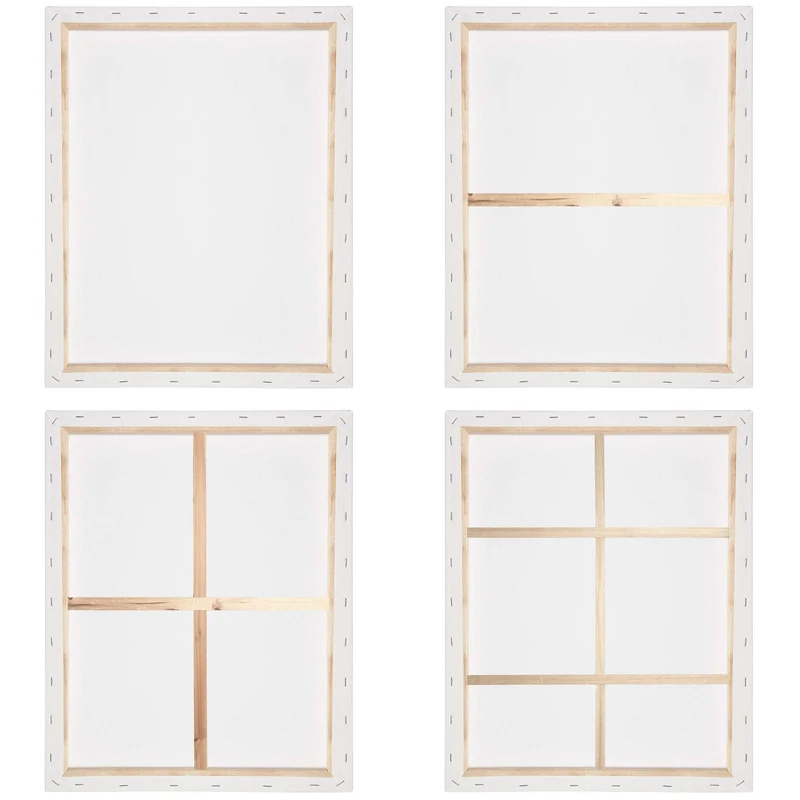 Artina 2er Set Premium Leinwand auf Keilrahmen 380g/m² - div Größen