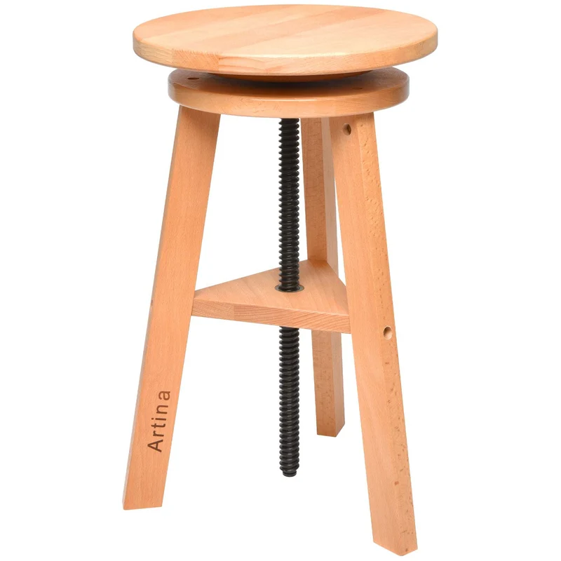 Artina Malhocker Hocker Schemel Arles aus Buchenholz FSC® zertifiziert