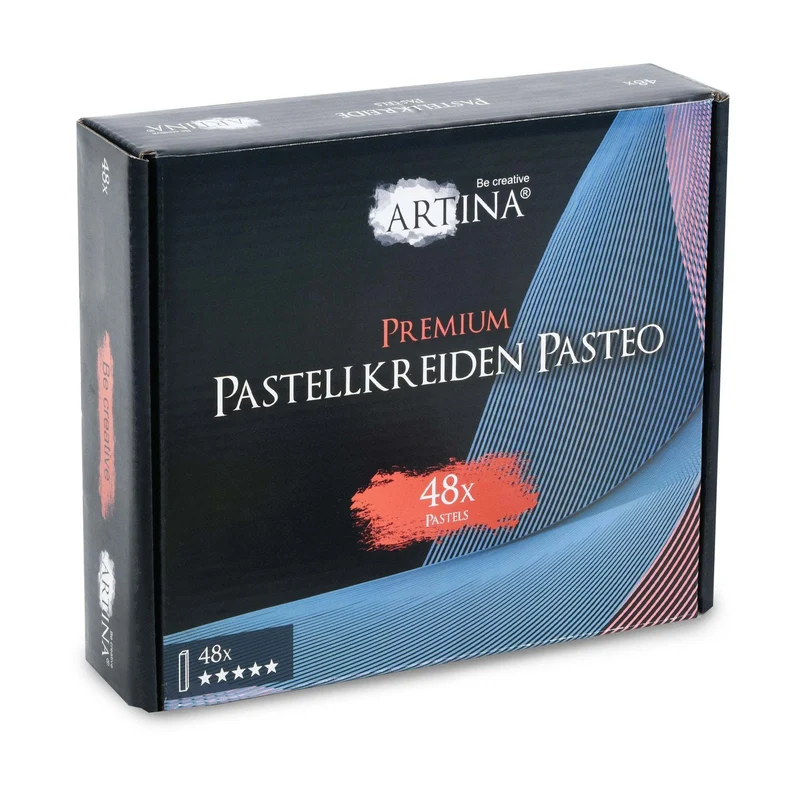 Artina Premium Weichpastellkreide Pasteo 24/48/72 Stück