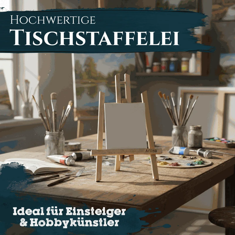 Artina Tischstaffelei Manchester 19x17x28cm (LxBxH) aus Kiefern-Holz