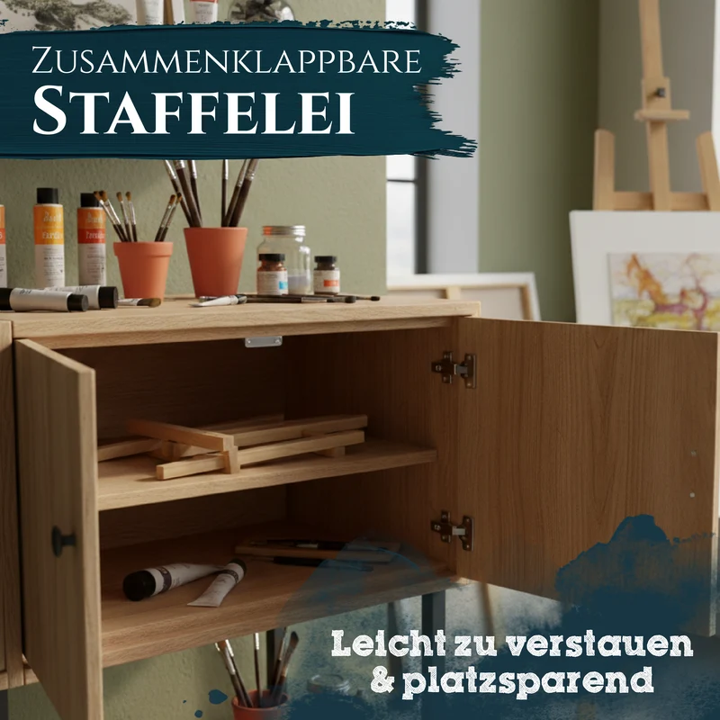 Artina Tischstaffelei Manchester 19x17x28cm (LxBxH) aus Kiefern-Holz