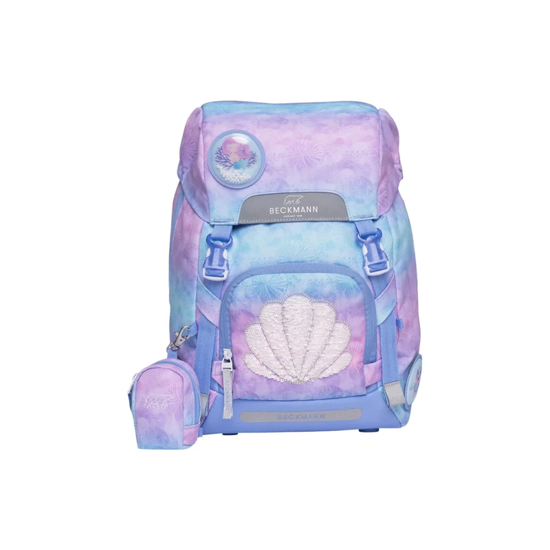 Beckmann | Schulrucksack-Set Classic 6-teilig - Seashell