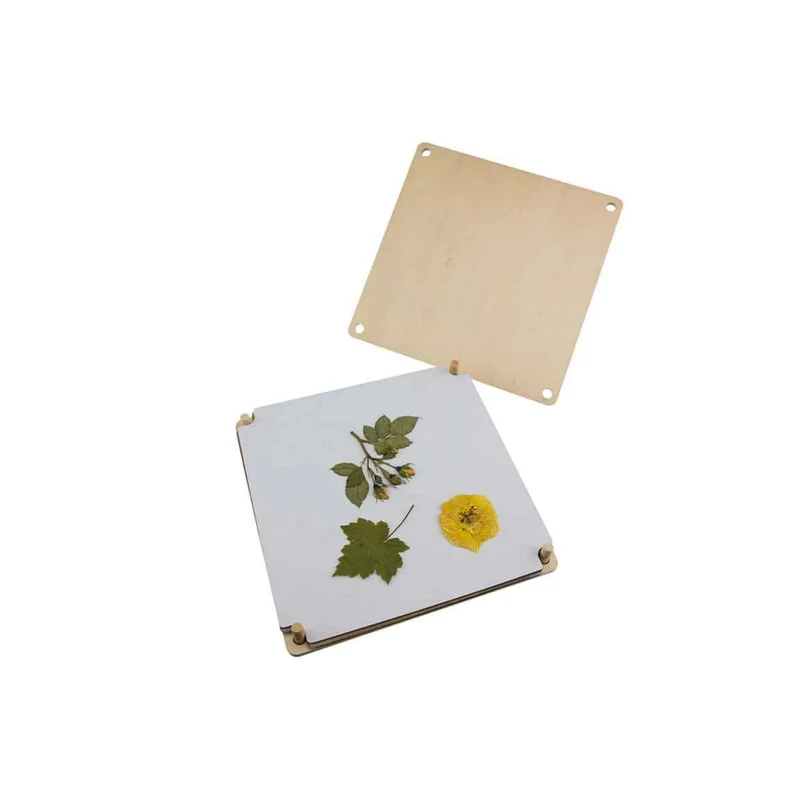 Avantgarde | Blumenpresse Holz für Blumen Blätter und Kräuter