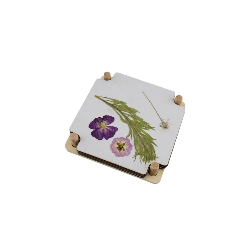 Avantgarde | Blumenpresse Holz für Blumen Blätter und Kräuter