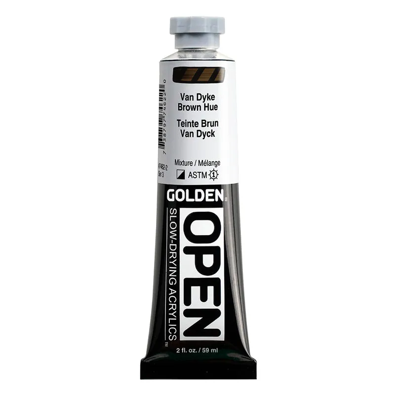 GOLDEN Open Acryl - Vandykebraun Farbton 7462 (59ml)