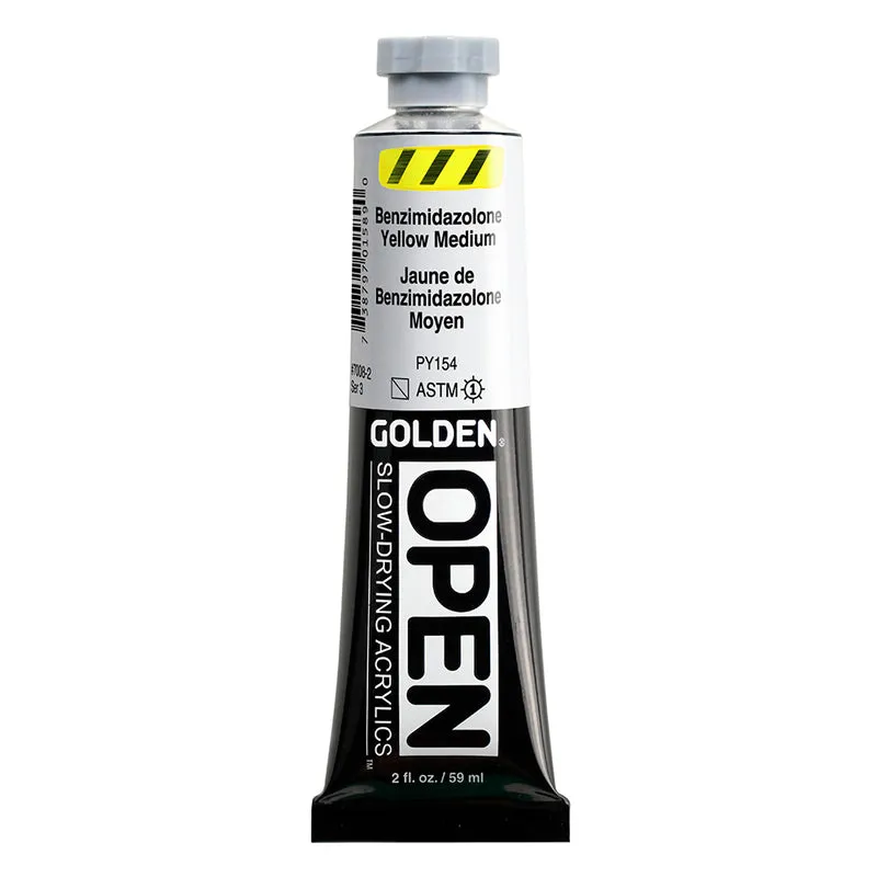 GOLDEN Open Acryl - Benzimidazolone Gelb Mittel 7008 (59ml)