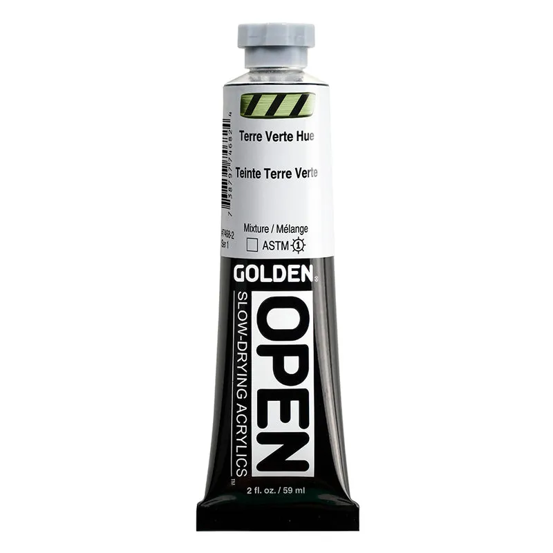 GOLDEN Open Acryl - Grüne Erde Farbton 7468 (59ml)