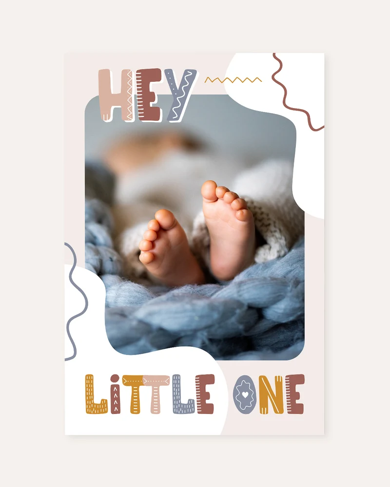 Little one - Foto-Poster
