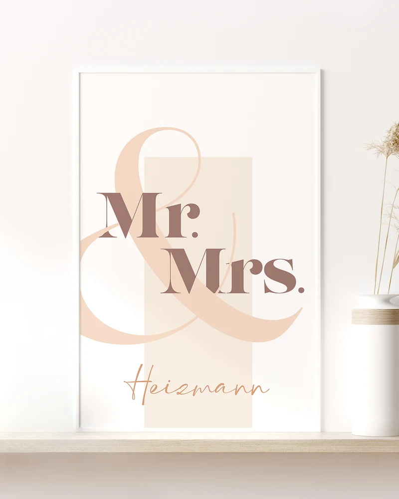 Mr. & Mrs. - Poster