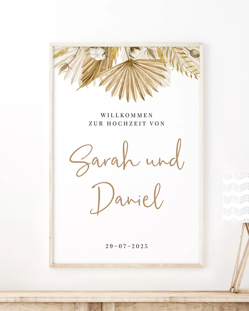 Boho - Willkommen zur Hochzeit - Poster