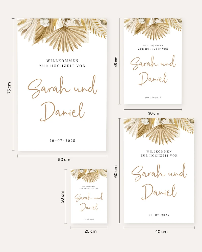Boho - Willkommen zur Hochzeit - Poster