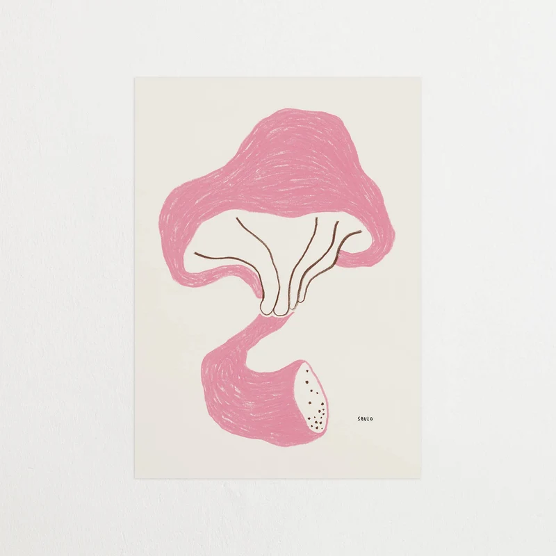 The Pink Mushroom