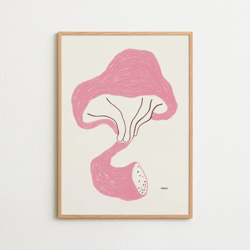 The Pink Mushroom