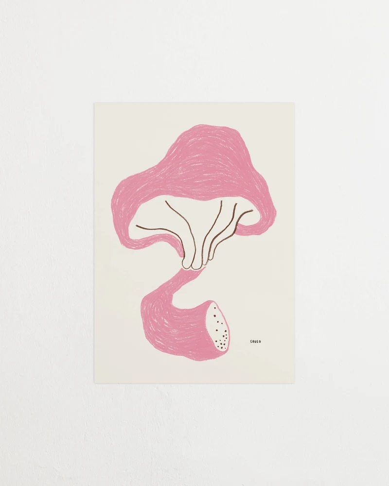 The Pink Mushroom