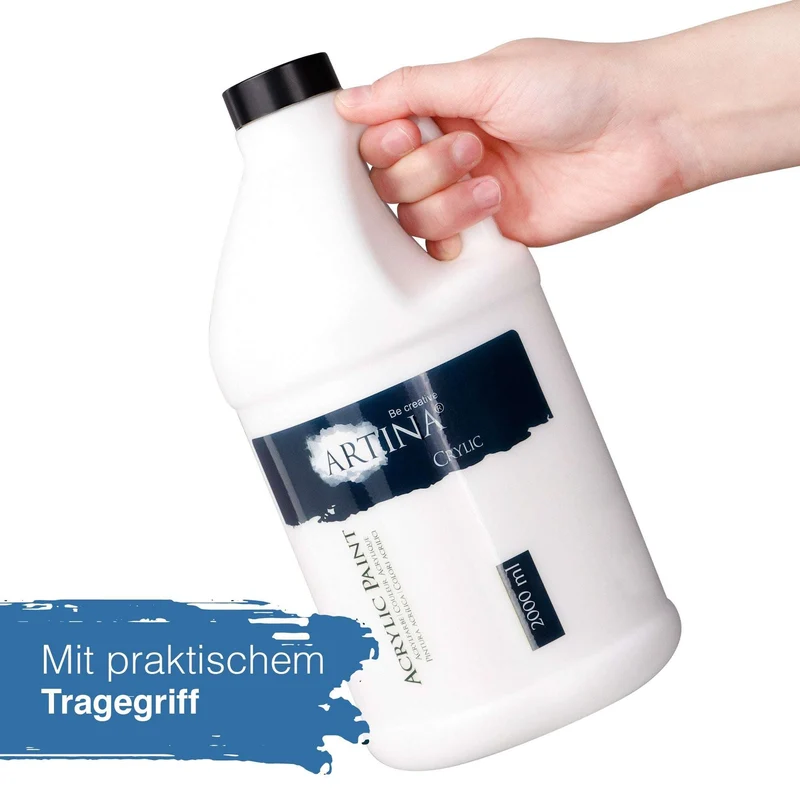 Artina Crylic Acrylfarbe 2000ml Titanweiß