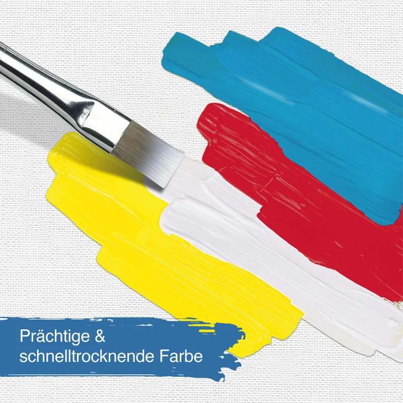 Artina Crylic Acrylfarbe Tuben Set 24 x 500ml