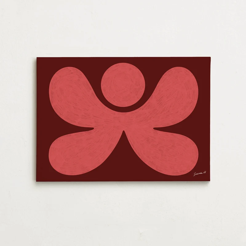 Canvas - Figure Pink