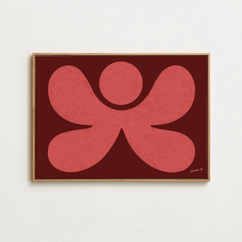 Canvas - Figure Pink