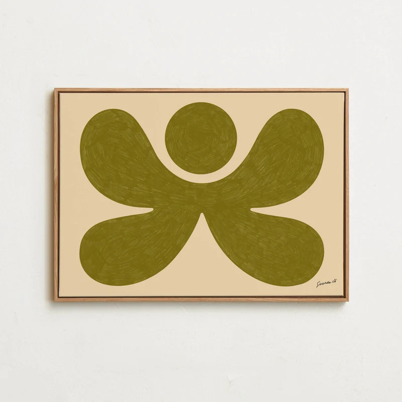Canvas - Figure Green