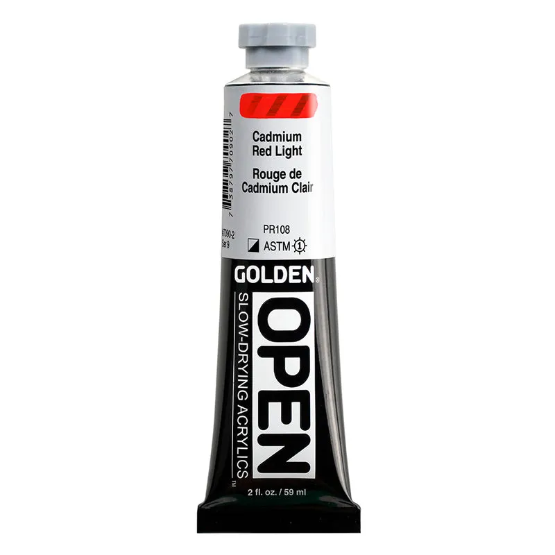 GOLDEN Open Acryl - Kadmiumrot Hell 7090 (59ml)