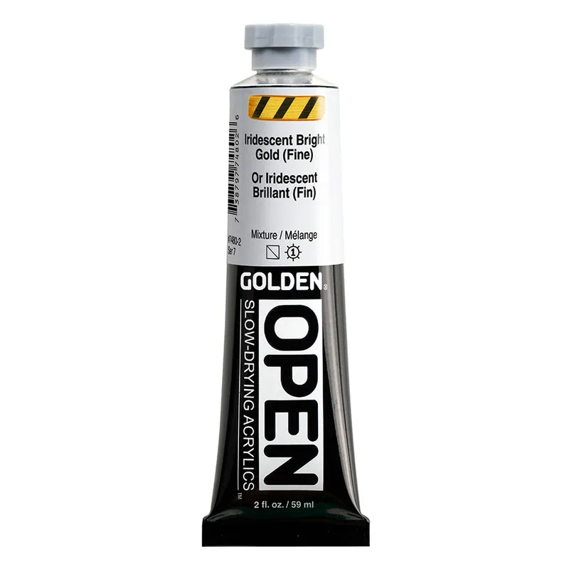 GOLDEN Open Acryl - Irisierende Glanzgold (fein) 7480 (59ml)
