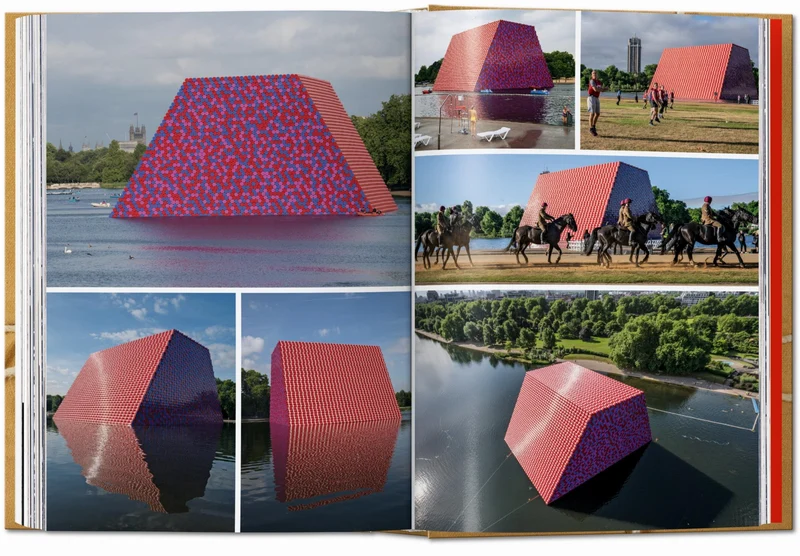 Christo and Jeanne-Claude. 40th Ed. (German, French, English)