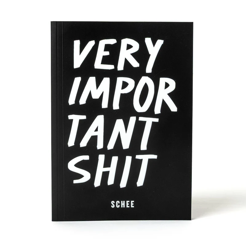Notizbuch „Very Important Shit“ | DIN A5 | Edition SCHEE
