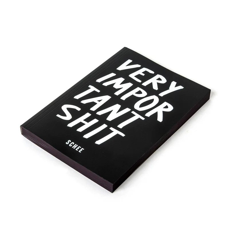 Notizbuch „Very Important Shit“ | DIN A5 | Edition SCHEE