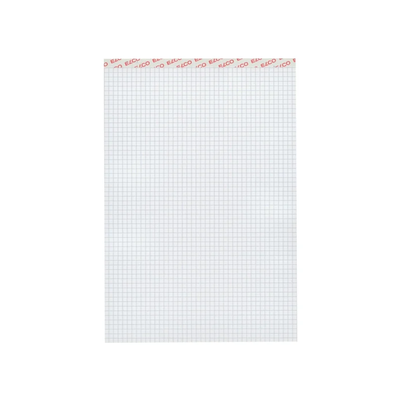 ELCO | Notizblock ohne Deckblatt A4 5mm kariert 70g/m2