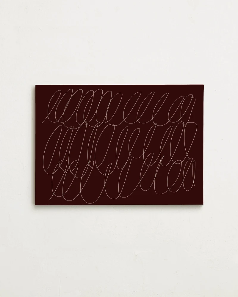 Canvas - Sloppy Swirls Wine