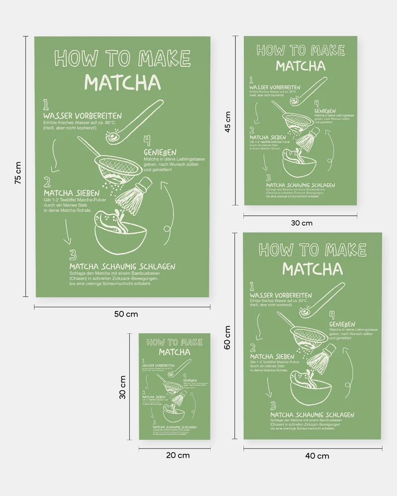 How to Make Matcha - Poster
