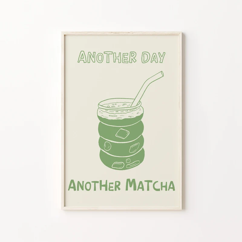 Another Day, Another Matcha - Poster