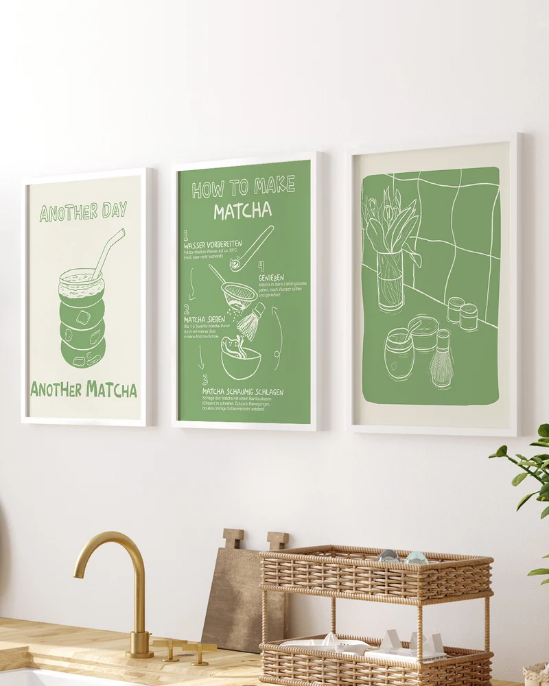 Another Day, Another Matcha - Poster