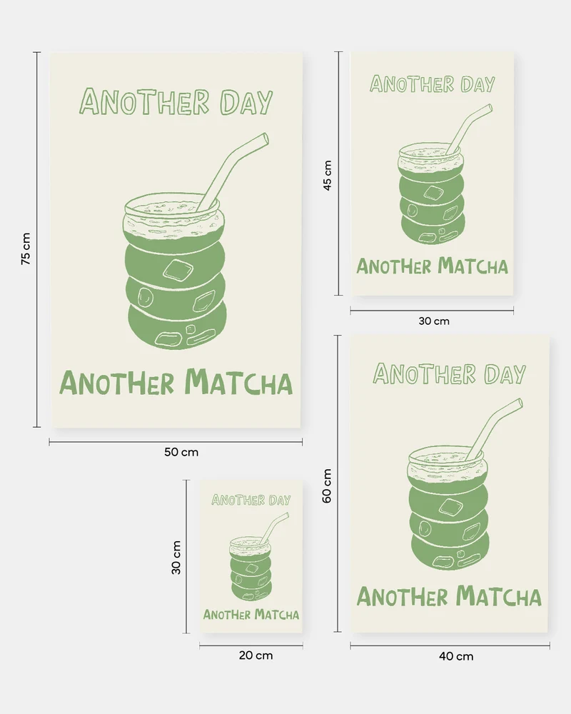 Another Day, Another Matcha - Poster