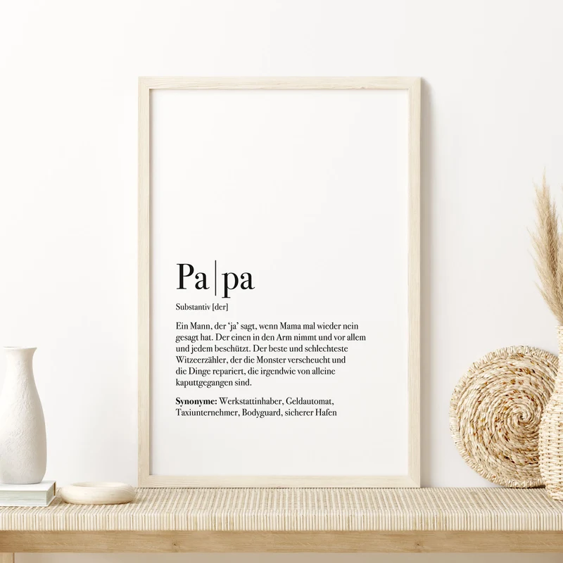 Definition Papa - Poster