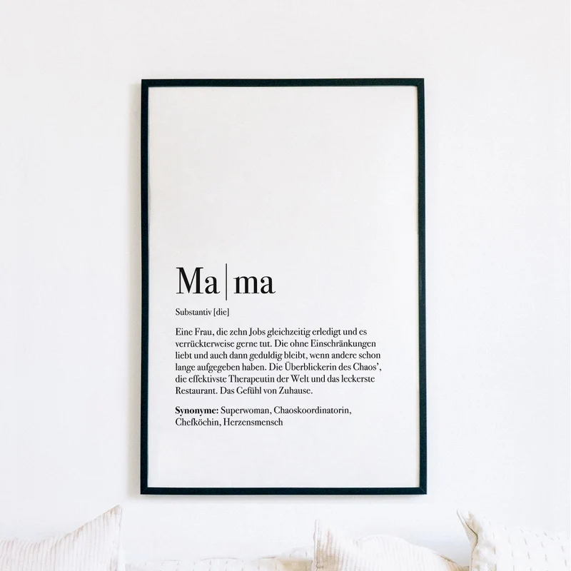 Definition Mama - Poster