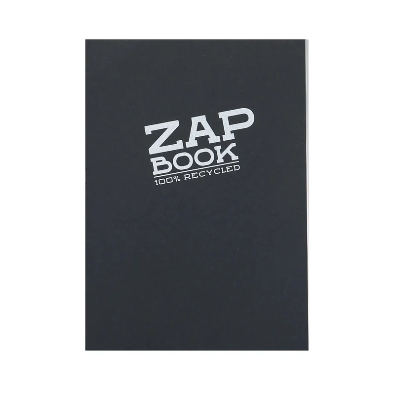 Skicovací blok CLAIREFONTAINE Zap Book 80 g/m² - 160 listova, A6 – A5