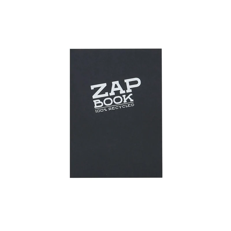 Blocco da disegno CLAIREFONTAINE Zap Book 80 g/m² - 160 fogli, A6 – A5