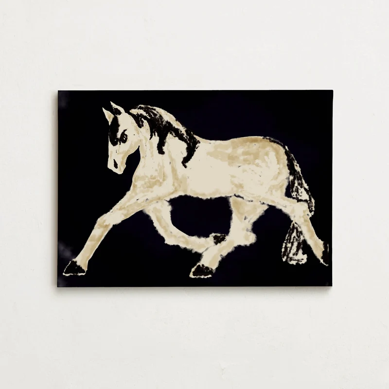Canvas - Trotting Pony - Night