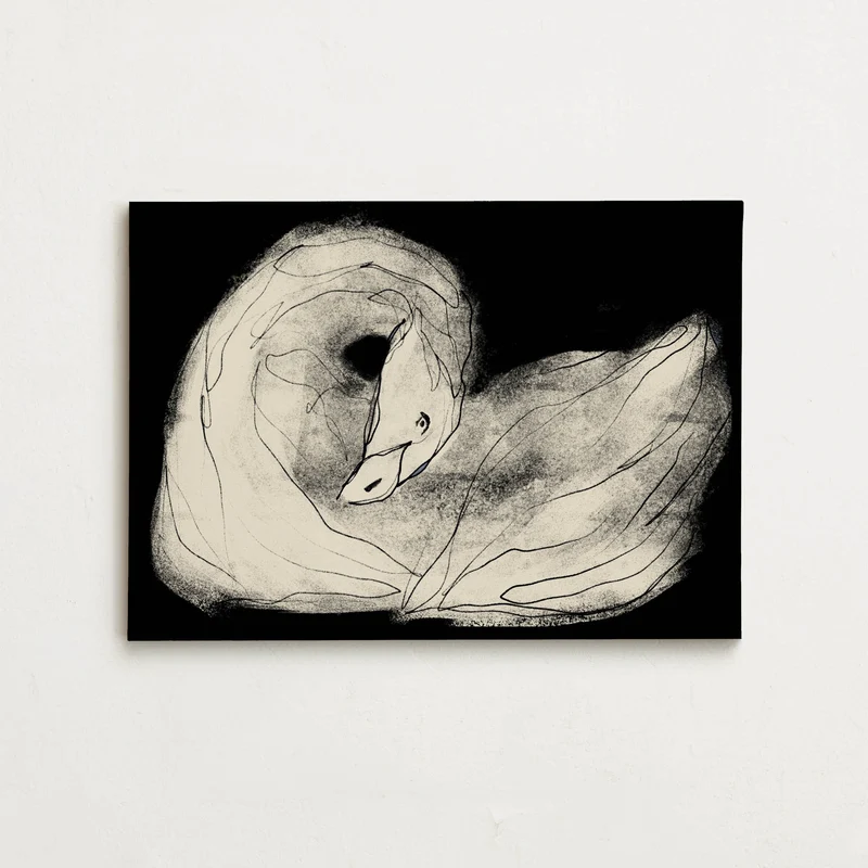Canvas - Serene Swan