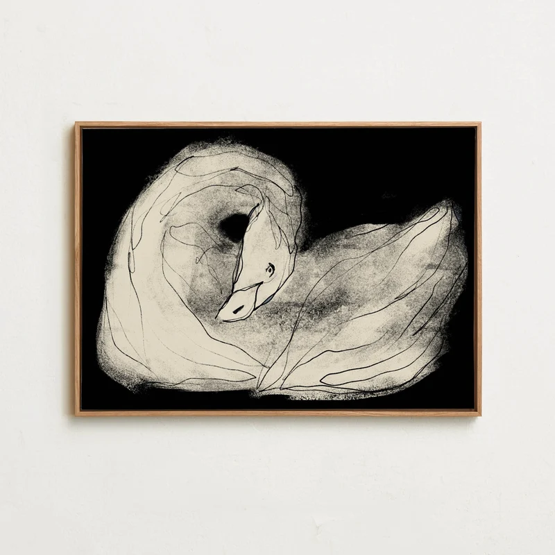 Canvas - Serene Swan