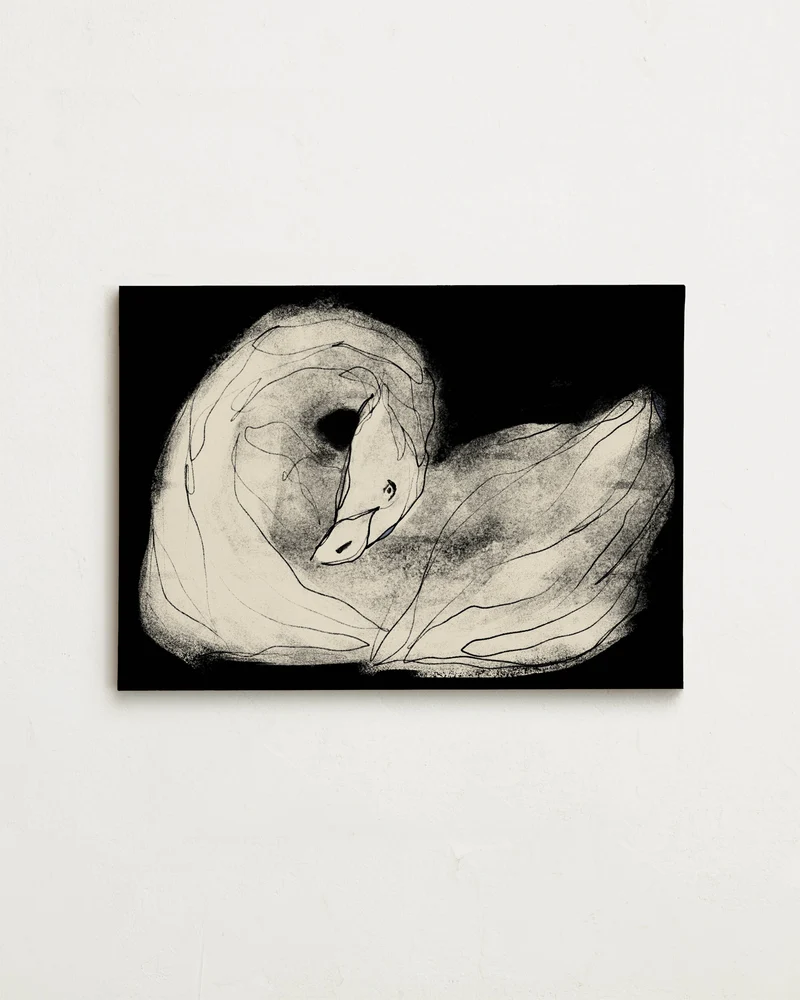 Canvas - Serene Swan