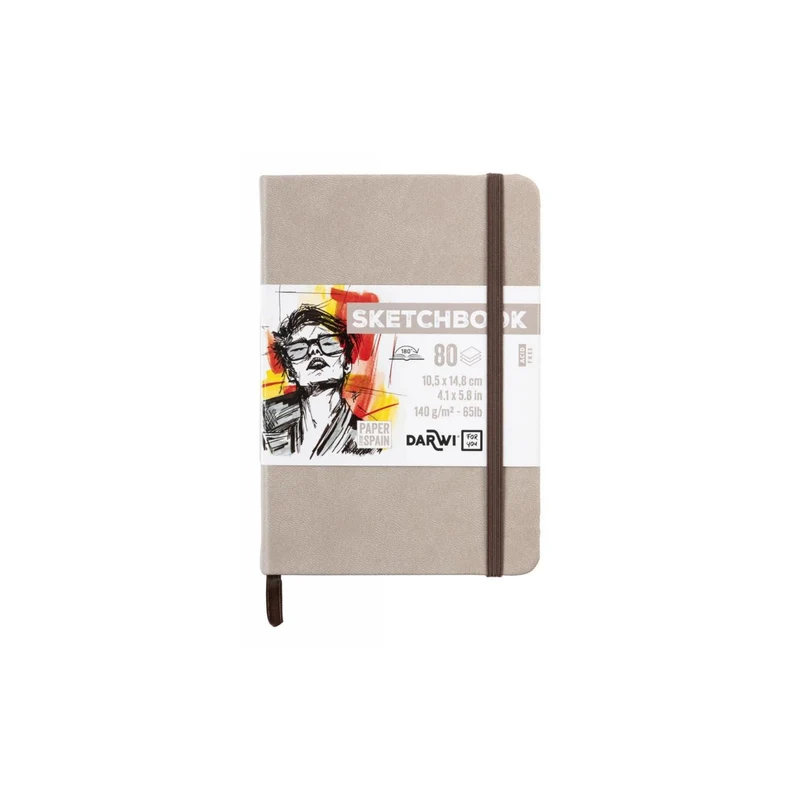 DARWI | Carnets Sketchbook Skizzenbuch in verschiedenen Grössen 140 g/m2