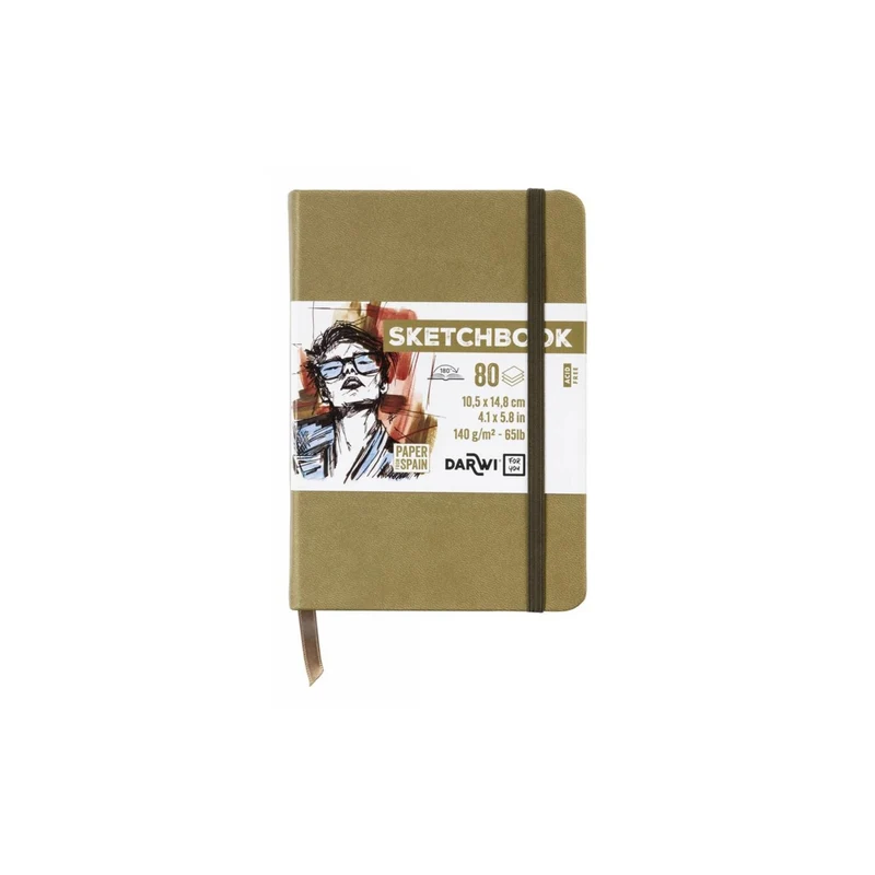 DARWI | Carnets Sketchbook Skizzenbuch in verschiedenen Grössen 140 g/m2