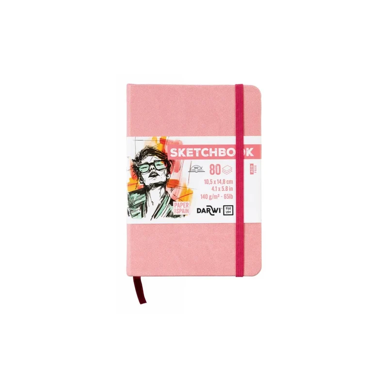 DARWI | Carnets Sketchbook Skizzenbuch in verschiedenen Grössen 140 g/m2