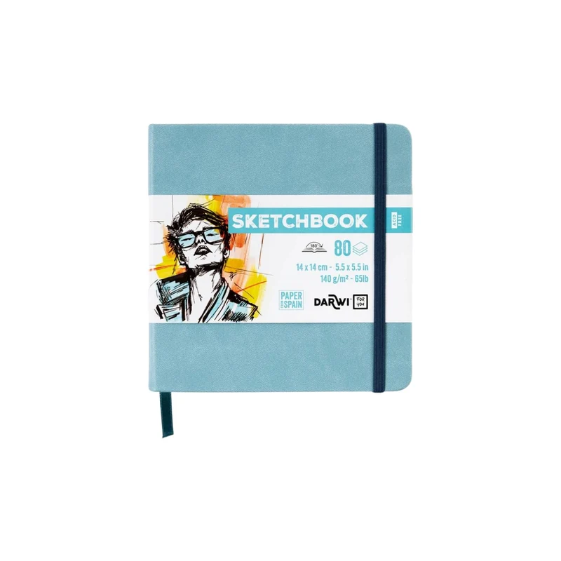 DARWI | Carnets Sketchbook Skizzenbuch in verschiedenen Grössen 140 g/m2