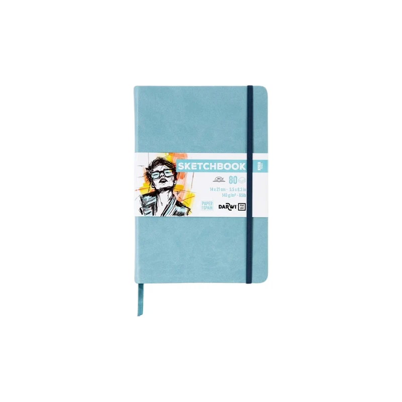 DARWI | Carnets Sketchbook Skizzenbuch in verschiedenen Grössen 140 g/m2