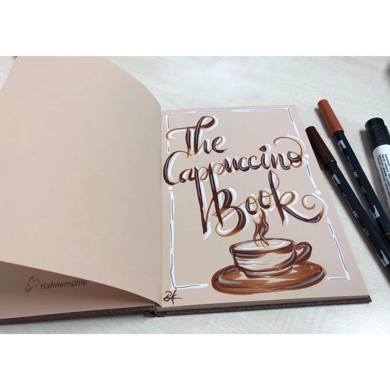 Hahnemühle | The Cappuccino Book Skizzenbuch